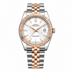 Rolex Datejust 36MM White Dial 116231 Two Tone Watch